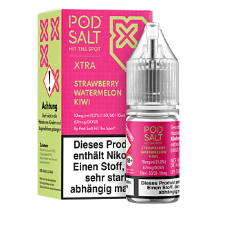 Pod Salt Xtra - Strawberry Watermelon Kiwi - 10 ml Nikotinsalz Liquid