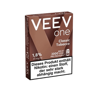 VEEV ONE - Classic Tobacco Pod - 2er Pack