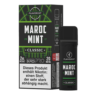 eXvape EXPOD Pro - Flavorist - Maroc Mint Classic Pod - 1er Pack