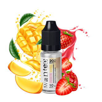 Wanted - Erdbeere Mango - 10 ml Nikotinsalz Liquid