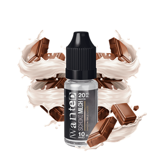 Wanted - Schokomilch - 10 ml Nikotinsalz Liquid