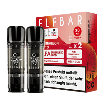 ELF Bar ELFA - Watermelon Mojito Pod - 2er Pack