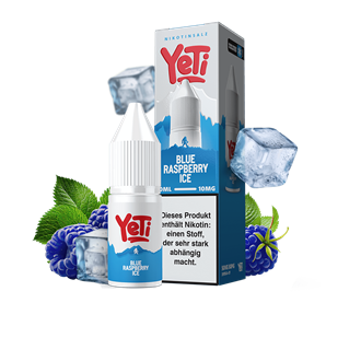 YeTi Summit - Blue Raspberry Ice - 10 ml Overdozed Nikotinsalz Liquid