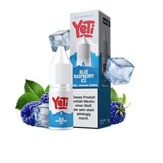 YeTi Summit - Blue Raspberry Ice - 10 ml Overdozed Nikotinsalz Liquid