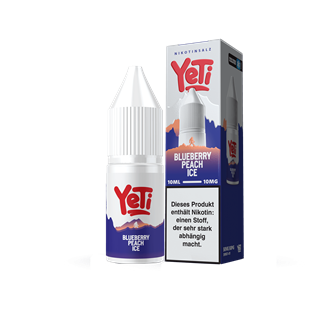 YeTi Summit - Blueberry Peach Ice - 10 ml Overdozed Nikotinsalz Liquid