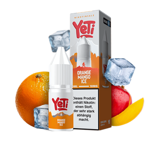 YeTi Summit - Orange Mango Ice - 10 ml Overdozed Nikotinsalz Liquid