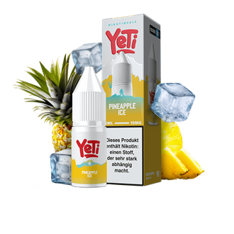 YeTi Summit - Pineapple Ice - 10 ml Overdozed Nikotinsalz Liquid
