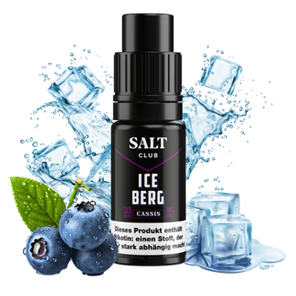 Flavorist Salt Club - Iceberg Cassis - 10 ml Nikotinsalz Liquid