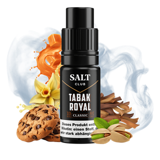 Flavorist Salt Club - Tabak Royal Classic - 10 ml Nikotinsalz Liquid