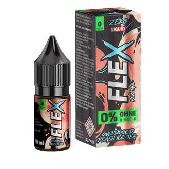 Revoltage Flex - Overdosed Peach Ice Tea - 10 ml Nikotinsalz Liquid
