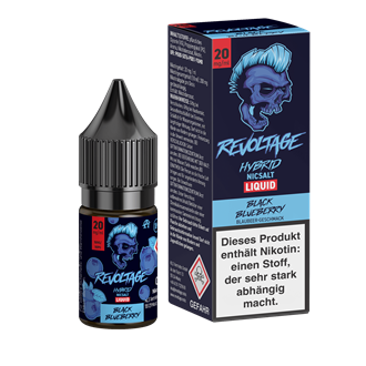 Revoltage - Black Blueberry - 10 ml Hybrid-Nikotinsalz Liquid