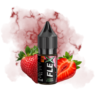 Revoltage Flex - Overdosed Strawberry - 10 ml Nikotinsalz Liquid
