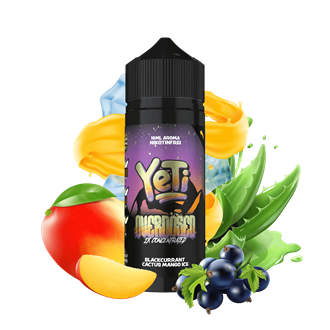 Yeti Aroma - Overdosed - Blackcurrant Cactus Mango Ice - 10 ml Longfill