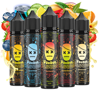 Voodoo Clouds Bundle 1 - Longfill Aroma - 5er Pack