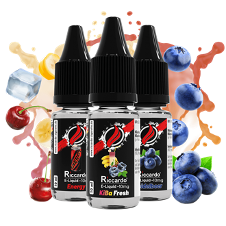 Riccardo Classic Bundle 3 - E-Liquid - 10 mg/ml - 3er Pack