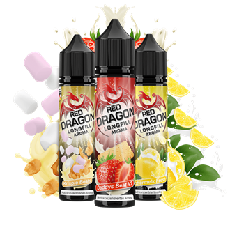 Red Dragon Bundle 2 - Longfill Aroma - 3er Pack