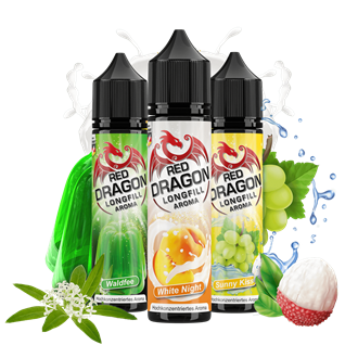Red Dragon Bundle 3 - Longfill Aroma - 3er Pack