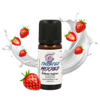 Twisted Aroma Erdbeer Joghurt 10 ml