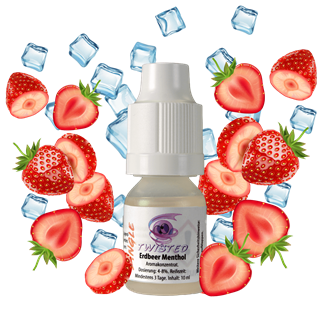 Twisted Aroma Erdbeer Menthol 10 ml