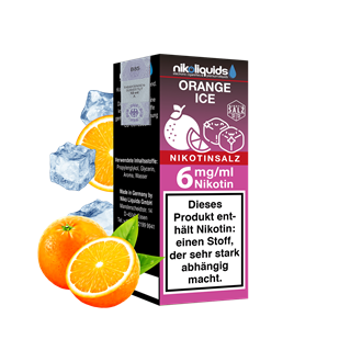 nikoliquids Orange Ice 50/50 - 10 ml Nikotinsalz-Liquid