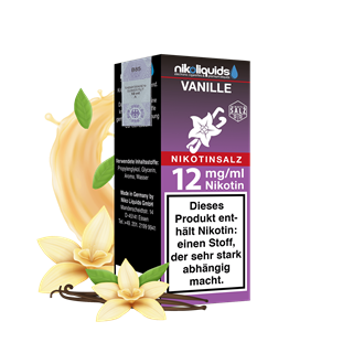 nikoliquids Vanille 50/50 - 10 ml Nikotinsalz-Liquid