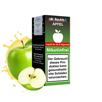 nikoliquids Apfel 70/30 - 10 ml E-Liquid