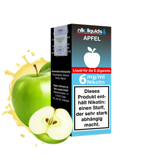 nikoliquids Apfel 70/30 - 10 ml E-Liquid