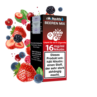 nikoliquids Beeren Mix 70/30 - 10 ml E-Liquid