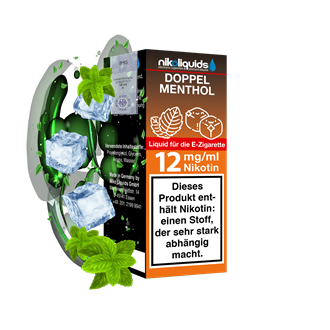 nikoliquids Doppel Menthol 70/30 - 10 ml E-Liquid