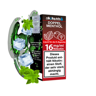 nikoliquids Doppel Menthol 70/30 - 10 ml E-Liquid