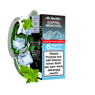 nikoliquids Doppel Menthol 70/30 - 10 ml E-Liquid