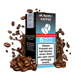 nikoliquids Kaffee 70/30 - 10 ml E-Liquid