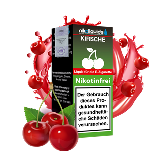nikoliquids Kirsche 70/30 - 10 ml E-Liquid