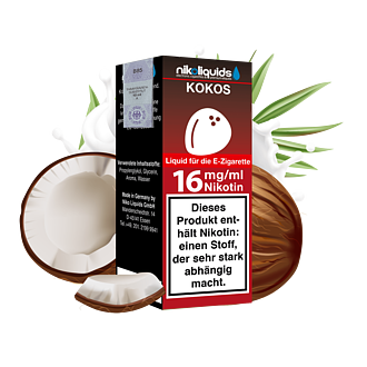 nikoliquids Kokos 70/30 - 10 ml E-Liquid