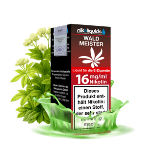 nikoliquids Waldmeister 70/30 - 10 ml E-Liquid