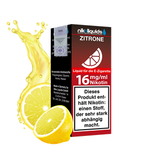 nikoliquids Zitrone 70/30 - 10 ml E-Liquid