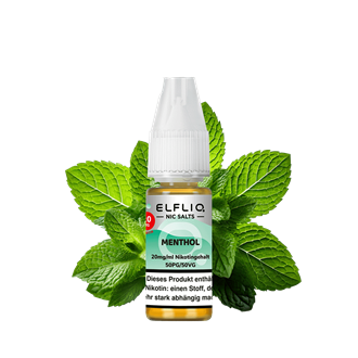 ELF Bar Elfliq - Menthol - 10 ml Nikotinsalz Liquid