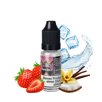 Extreme Flavour - Erdbeer Vanille - 10 ml Hybrid-Nikotinsalz Liquid