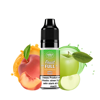 Dinner Lady Fruit Full - Apple Peach - 10 ml Nikotinsalz Liquid