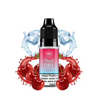 Dinner Lady Fruit Full - Cherry Ice - 10 ml Nikotinsalz Liquid
