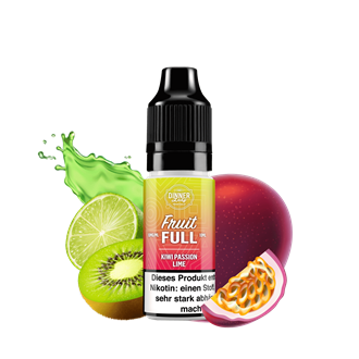 Dinner Lady Fruit Full - Kiwi Passion Lime - 10 ml Nikotinsalz Liquid