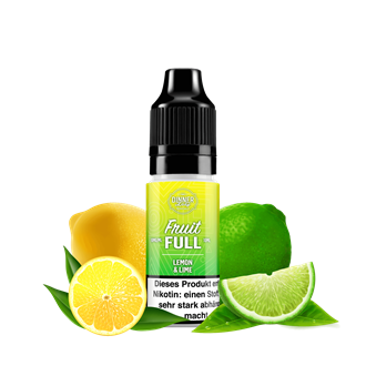 Dinner Lady Fruit Full - Lemon & Lime - 10 ml Nikotinsalz Liquid