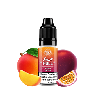 Dinner Lady Fruit Full - Mango Passion - 10 ml Nikotinsalz Liquid