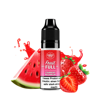 Dinner Lady Fruit Full - Strawberry Watermelon - 10 ml Nikotinsalz Liquid