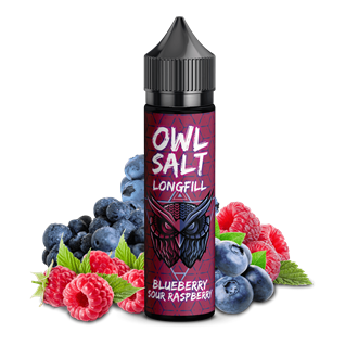 OWL Salt Aroma - Blueberry Sour Raspberry - 10 ml Longfill