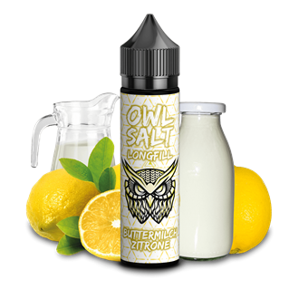 OWL Salt Aroma - Buttermilch Zitrone - 10 ml Longfill