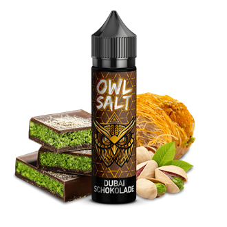 OWL Salt Aroma - Dubai Schokolade - 10 ml Longfill