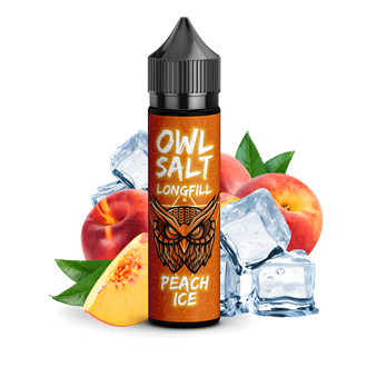 OWL Salt Aroma - Peach Ice - 10 ml Longfill
