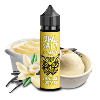 OWL Salt Aroma - Vanille Custard - 10 ml Longfill