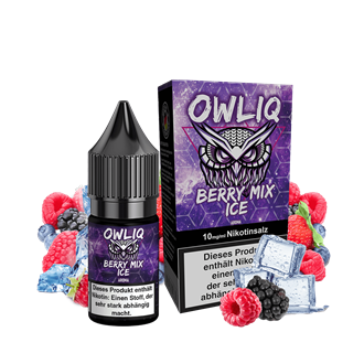 OWLIQ - Berry Mix Ice - 10 ml Nikotinsalz Liquid